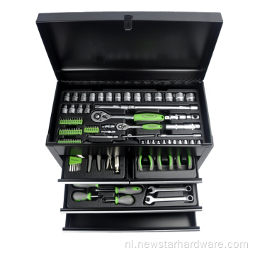 119pcs Tool Set Heavy Duty Metal Box Kit